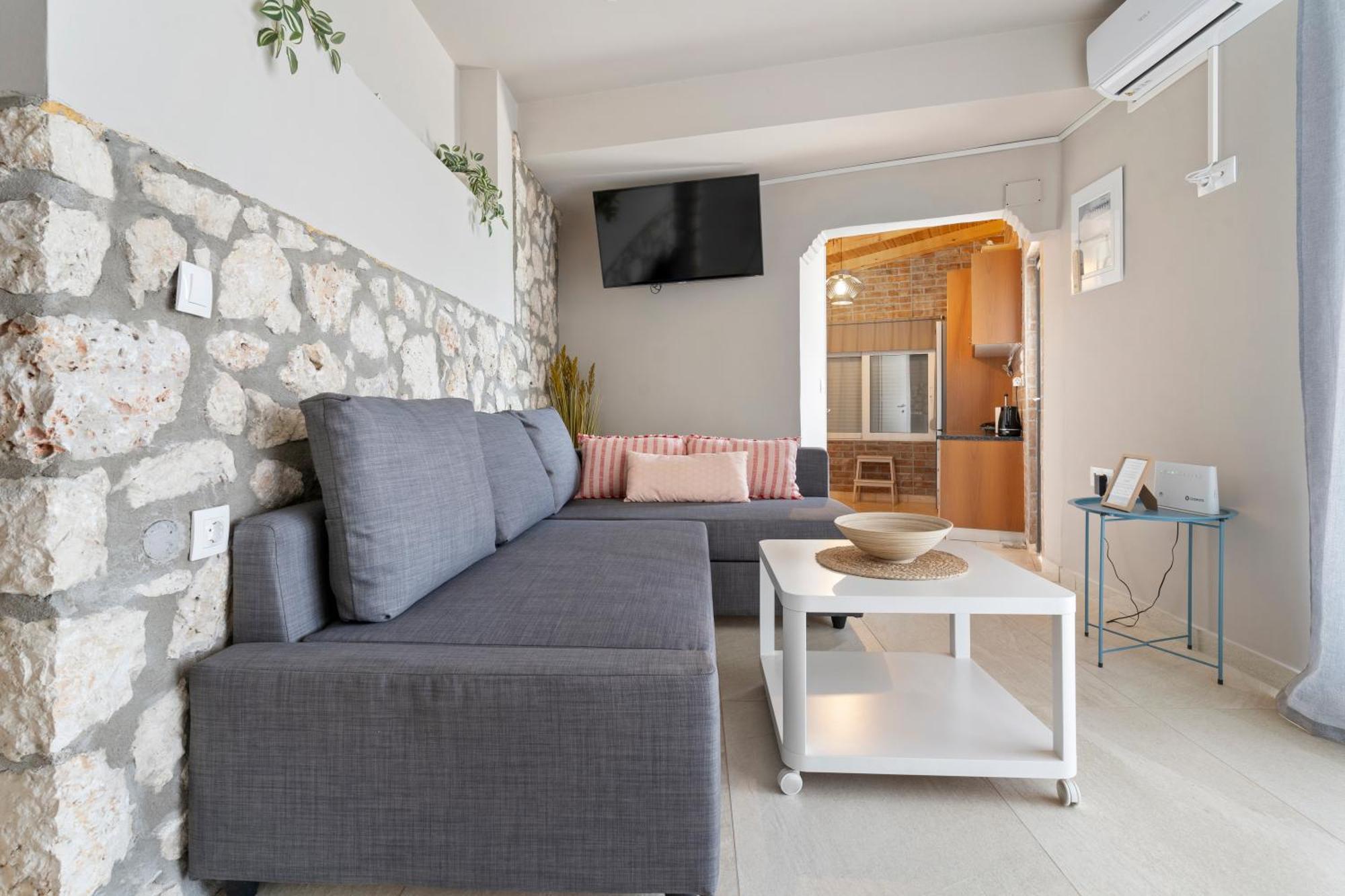 Villa Marcon Stone House Nikiana Exterior foto