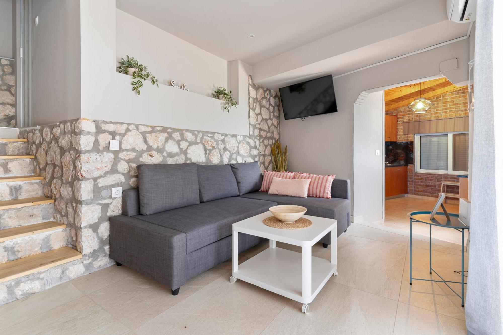 Villa Marcon Stone House Nikiana Exterior foto